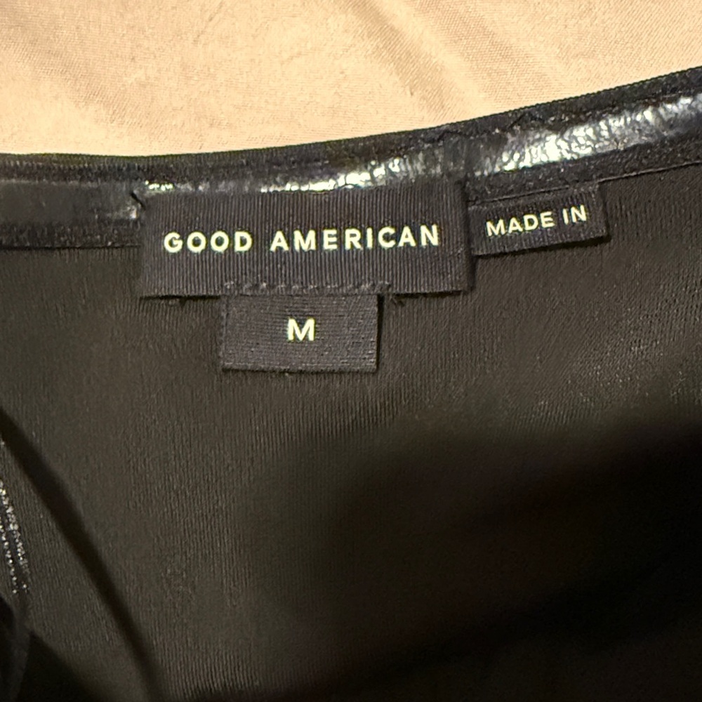Good American Black Strapless Jumpsuit - Picture 5 of 6
